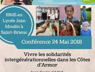 Conférence « vivre les solidarités intergénérationnelles dans les Côtes d’Armor »